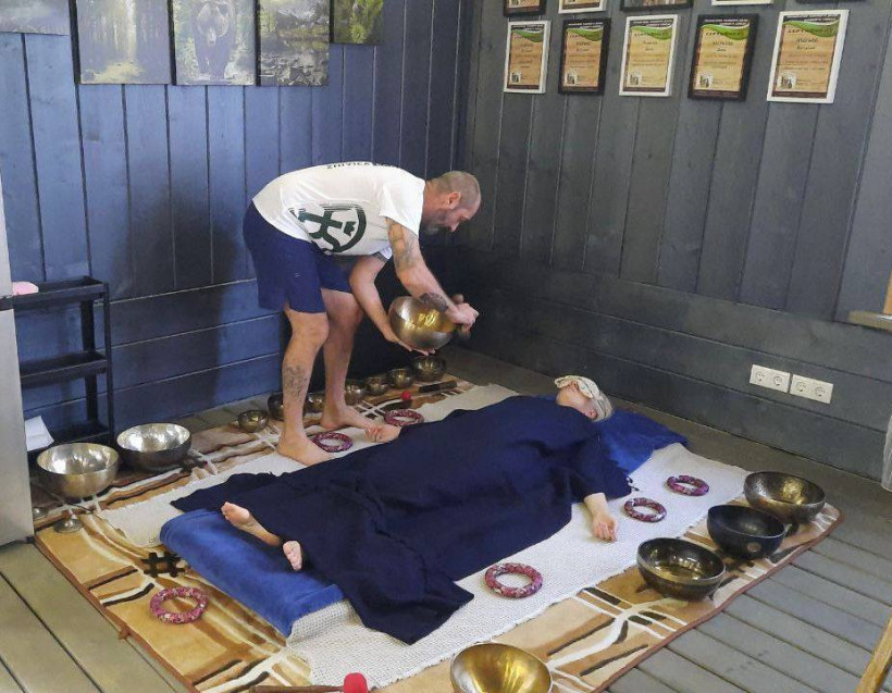 Виброакустический массаж поющими чашами Healingbowl® в бане. Отзыв. - изображение 1